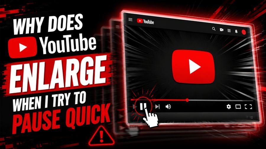 Why Does YouTube Enlarge When I Try to Pause Quick? I Tested 47 Videos